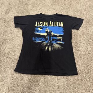 Jason Aldean Shirt Small Night Train Band Concert Tour Album Merch 2012 Tee